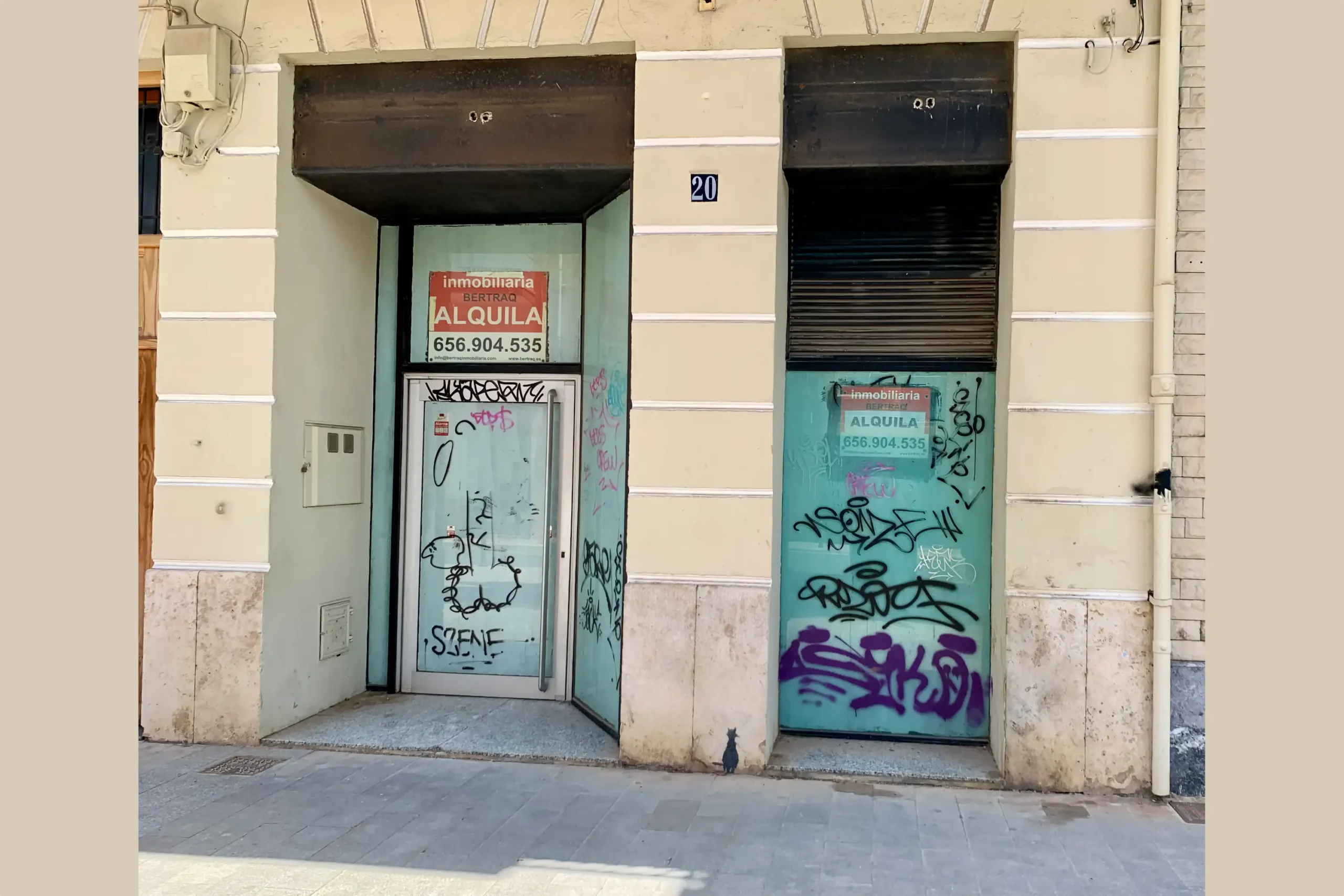 Alquiler de Local comercial en el centro de Castellar – Valencia!